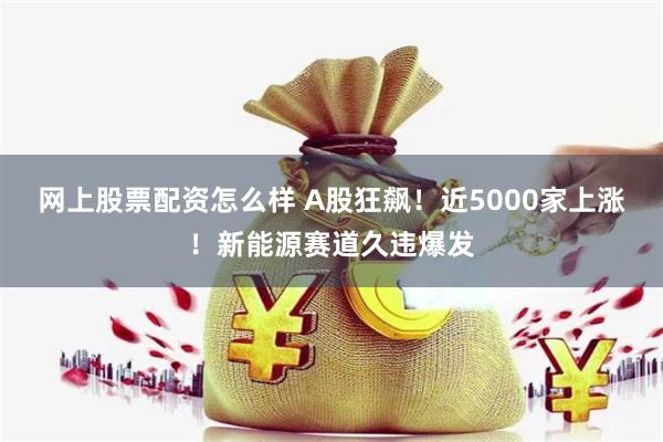 网上股票配资怎么样 A股狂飙！近5000家上涨！新能源赛道久违爆发